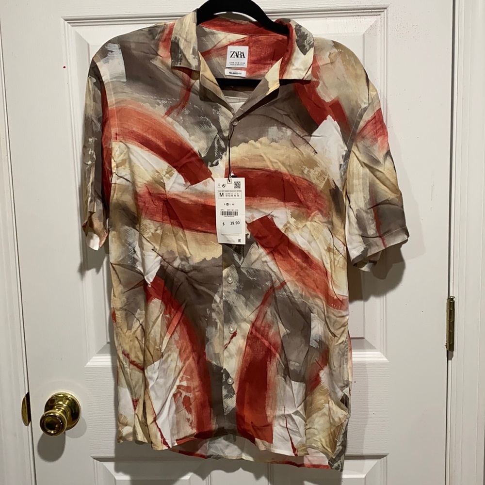 Collard Zara shirt
